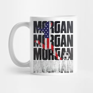 Morgan Soccer Womens Celebration USA Mug